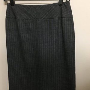 Pinstripe skirt
